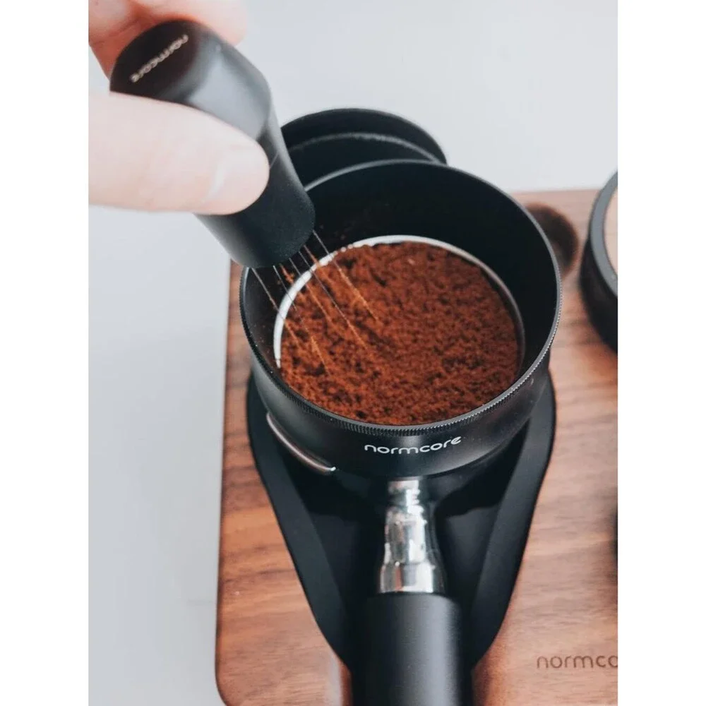 Normcore 58mm Magnetic Dosing Funnel V2, Espresso Coffee Dosing Ring, 28mm